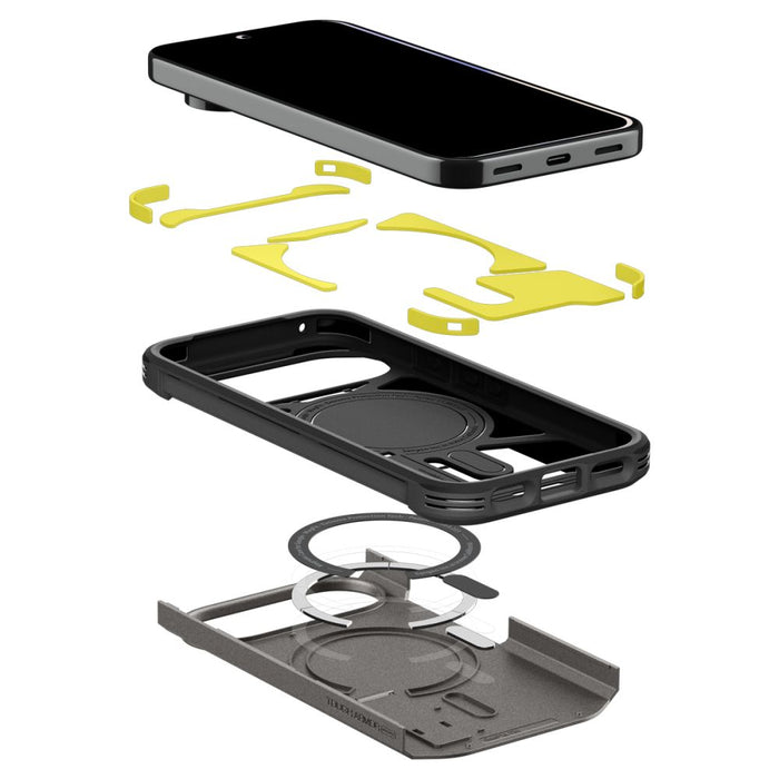 Калъф Spigen Tough Armor Mag MagSafe за Google Pixel 11 Pro XL - тъмносив