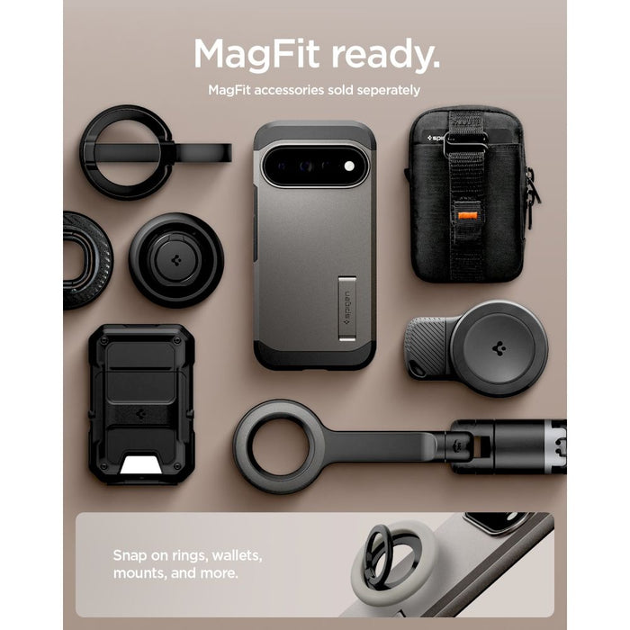 Калъф Spigen Tough Armor Mag MagSafe за Google Pixel 11 Pro XL - тъмносив