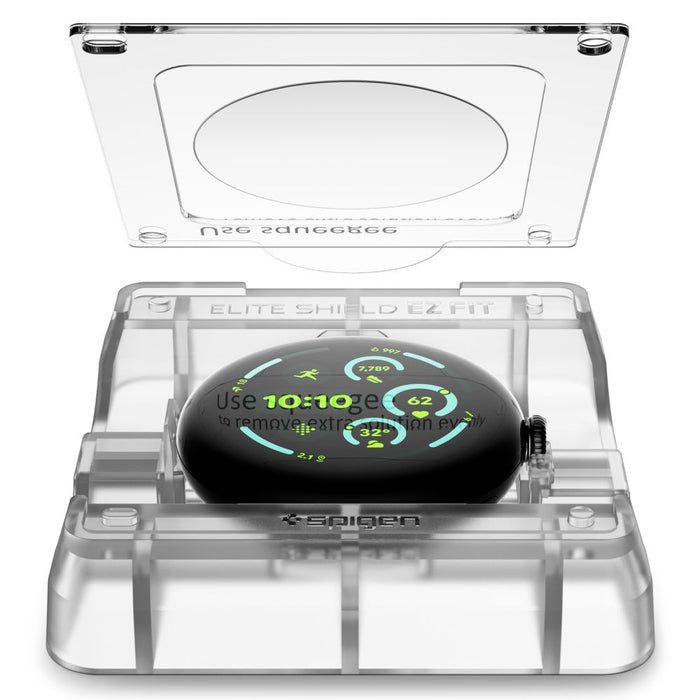 Spigen Elite Shield EZ Fit хидрогелно фолио за Google Pixel Watch 45 мм, комплект от 2 броя