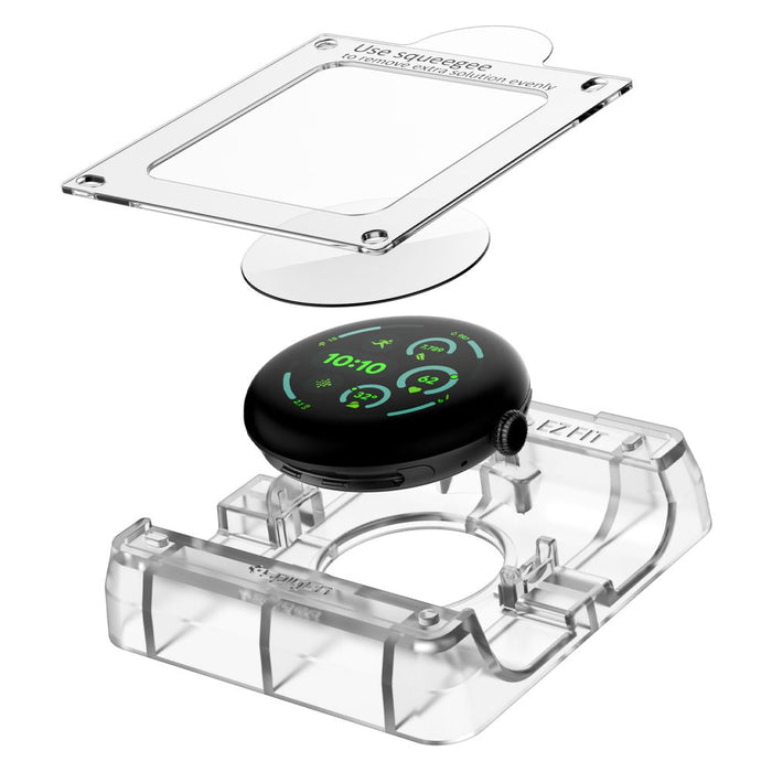 Spigen Elite Shield EZ Fit хидрогелно фолио за Google Pixel Watch 45 мм, комплект от 2 броя