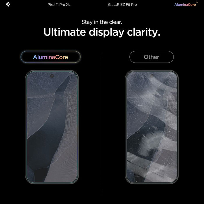Spigen Glas.tR EZ Fit Pro - 2 броя закалено стъклено протекторно фолио за екран за Google Pixel 11 Pro XL