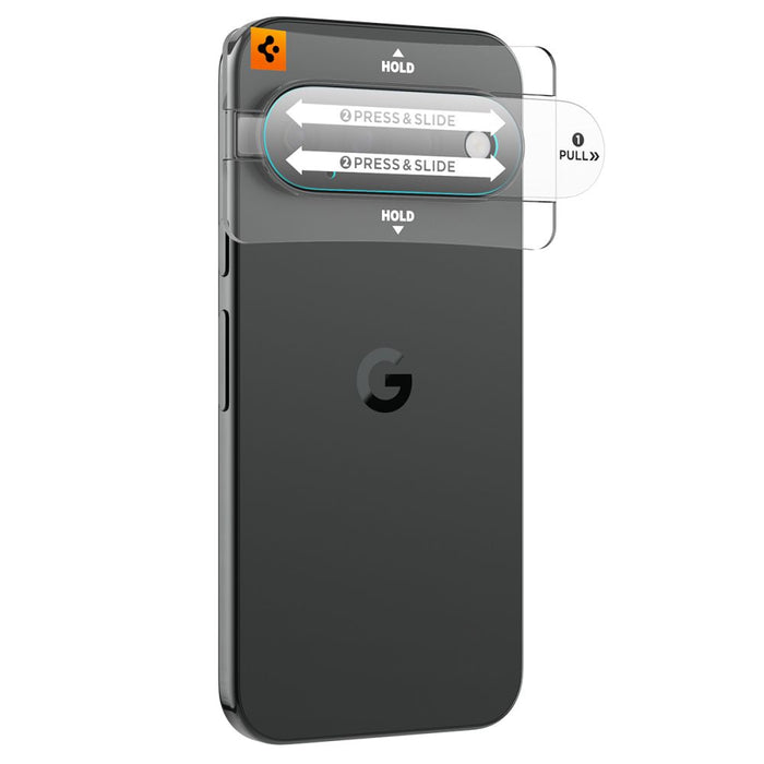 Протектор за екран Spigen Optik Pro HD от закалено стъкло за Google Pixel 11, 2 броя