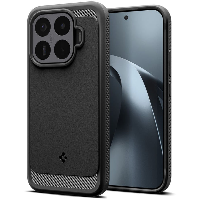 Кейс Spigen Rugged Armor за Xiaomi 17T Pro - матово черен