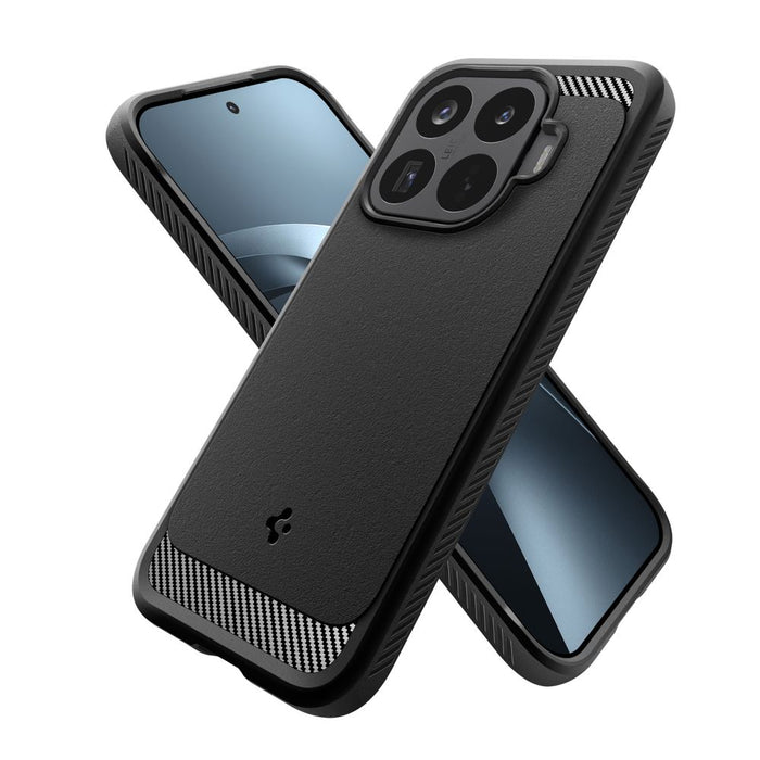 Кейс Spigen Rugged Armor за Xiaomi 17T Pro - матово черен