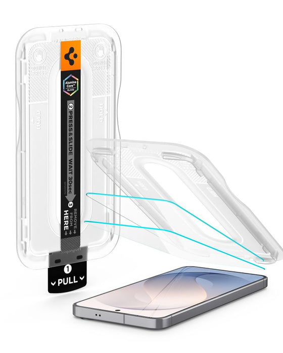Закалено стъклено фолио Spigen Glas.tR EZ Fit Pro AC за Samsung Galaxy S26 FE