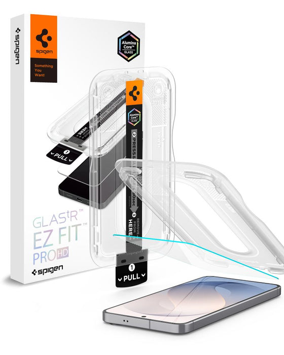Закалено стъклено фолио Spigen Glas.tR EZ Fit Pro AC за Samsung Galaxy S26 FE