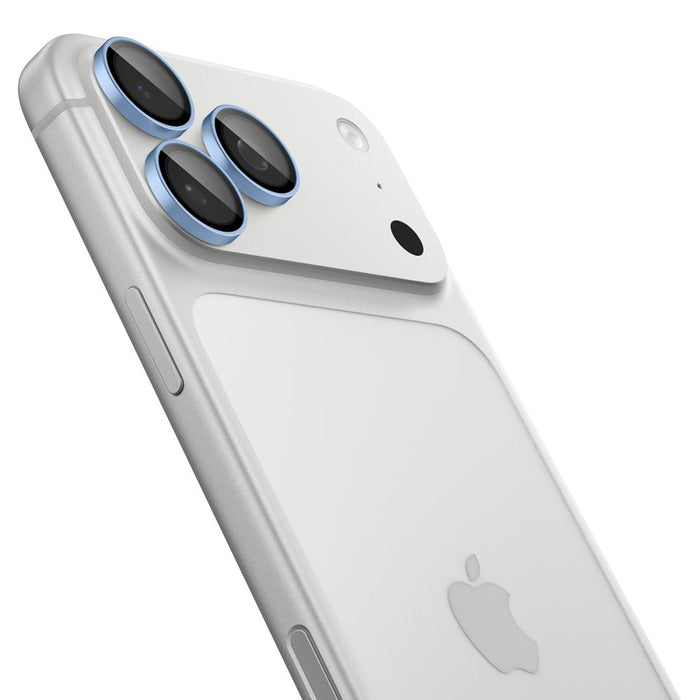 Spigen Optik Pro GLAS.TR EZ FIT - 2 броя закалено стъклено протектор за екран за iPhone 18 Pro / 18 Pro Max - светло син