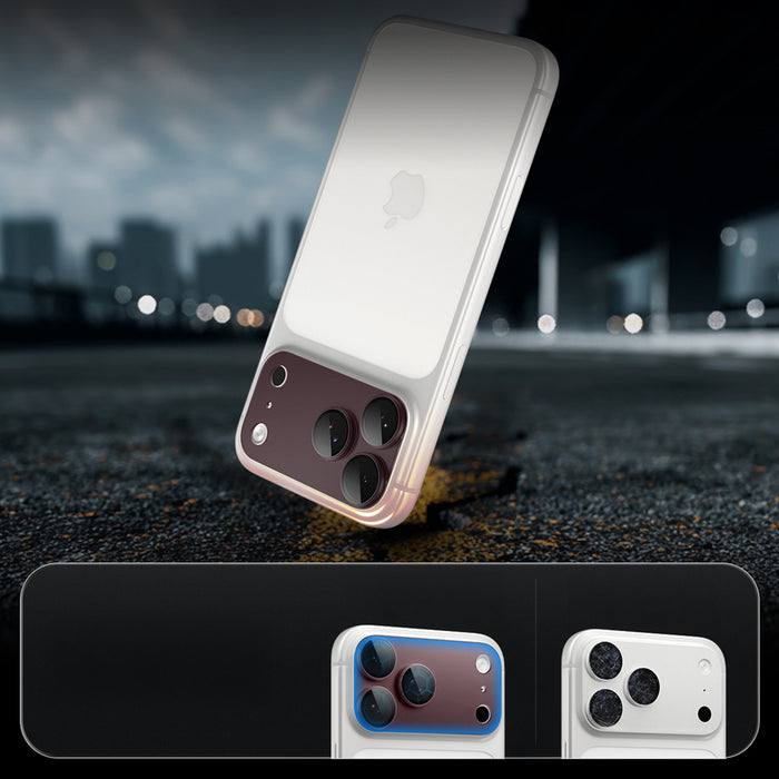 Стъклен протектор Spigen Optik Pro XL GLAS.TR EZ FIT за iPhone 18 Pro - цвят тъмна череша