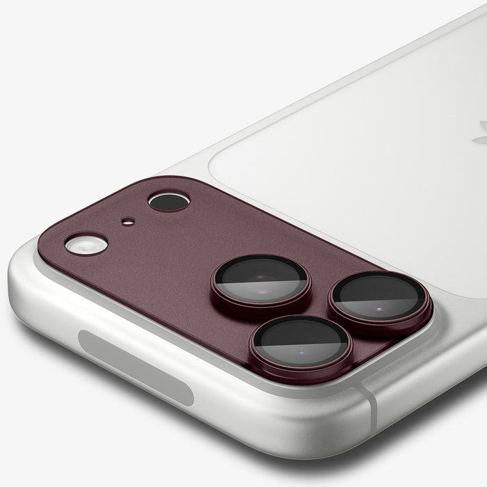 Стъклен протектор Spigen Optik Pro XL GLAS.TR EZ FIT за iPhone 18 Pro - цвят тъмна череша