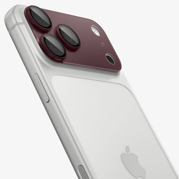 Стъклен протектор Spigen Optik Pro XL GLAS.TR EZ FIT за iPhone 18 Pro - цвят тъмна череша