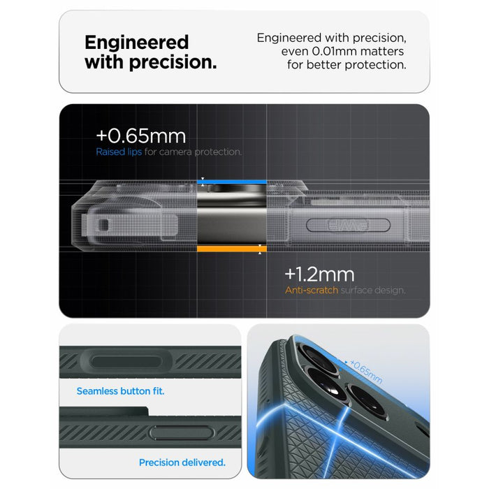 Калъф Spigen Athlex Air за iPhone 18 Pro / 17 Pro - зелен