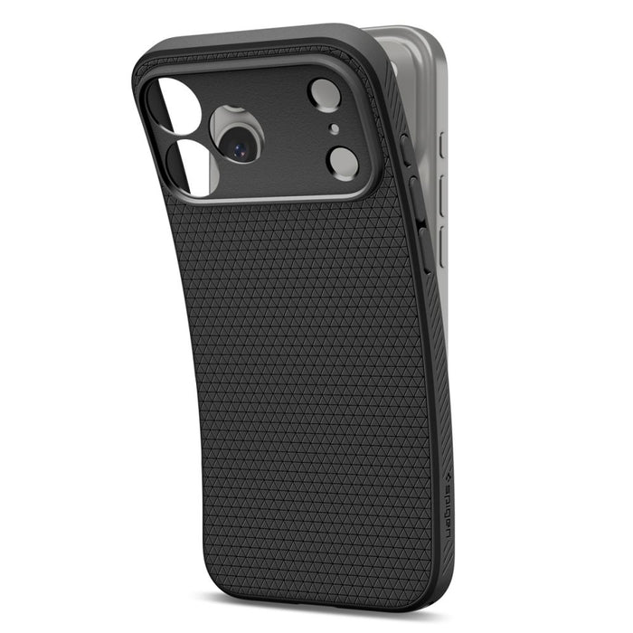 Калъф Spigen Liquid Air за iPhone 18 Pro / 17 Pro - матово черен