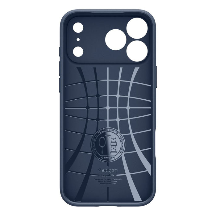 Калъф Spigen Liquid Air за iPhone 18 Pro / 17 Pro - тъмносин