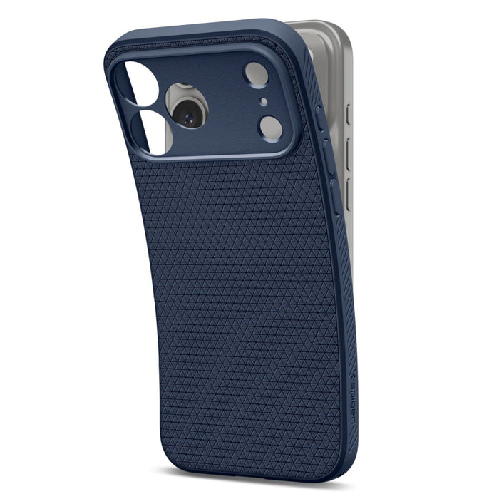 Калъф Spigen Liquid Air за iPhone 18 Pro / 17 Pro - тъмносин