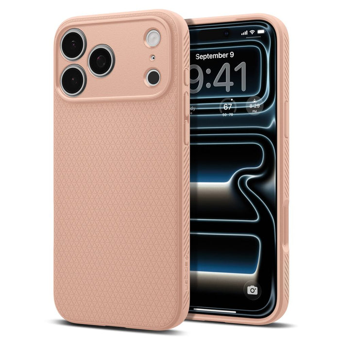 Калъф Spigen Liquid Air за iPhone 18 Pro Max / 17 Pro Max - розов