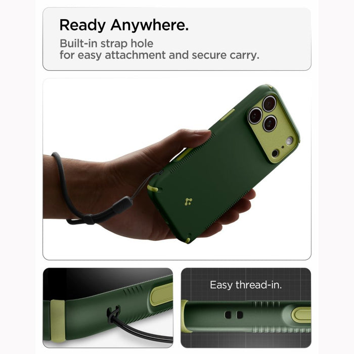 Калъф Spigen Nano Pop MagSafe за iPhone 18 Pro Max / 17 Pro Max - зелен