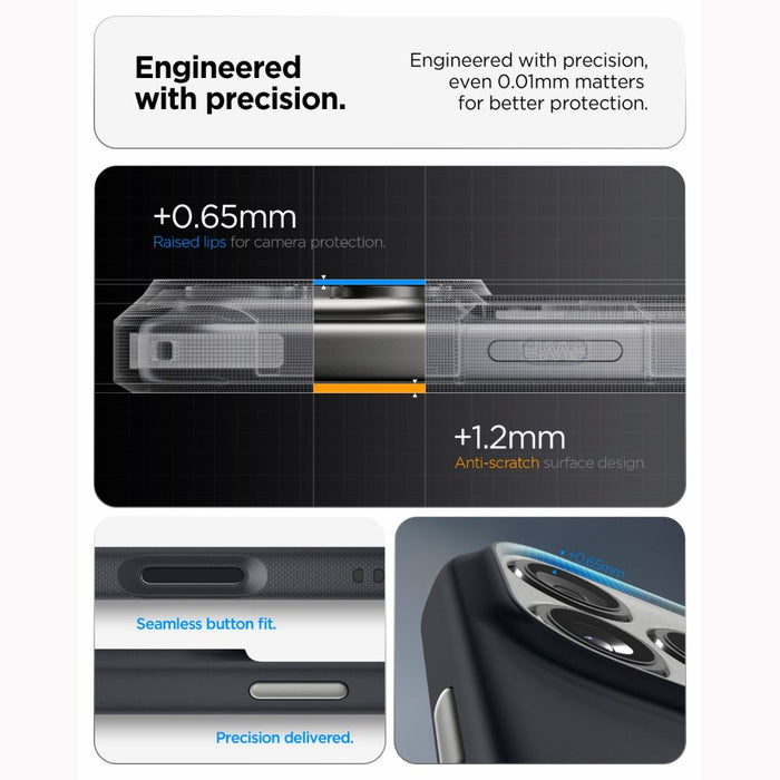 Калъф Spigen Nano Pop MagSafe за iPhone 18 Pro / 17 Pro - черен