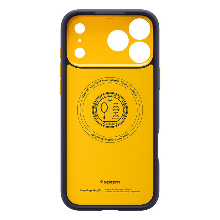 Калъф Spigen Nano Pop MagSafe за iPhone 18 Pro / 17 Pro - син