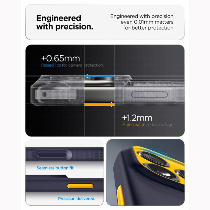 Калъф Spigen Nano Pop MagSafe за iPhone 18 Pro Max / 17 Pro Max - син