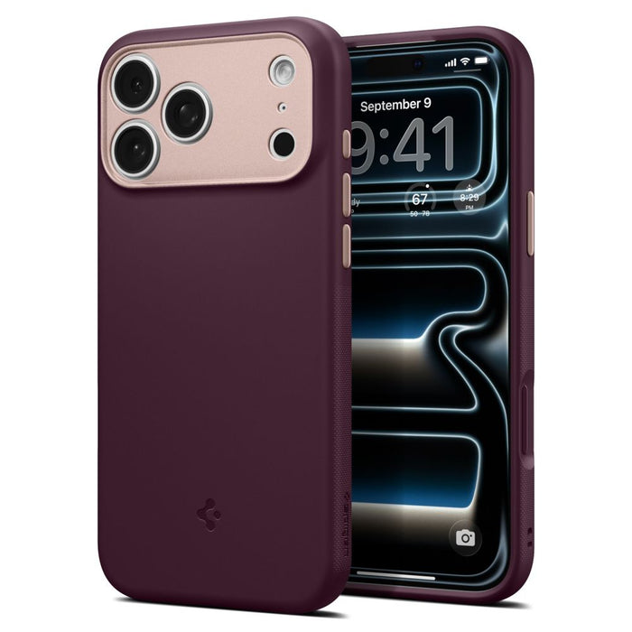 Калъф Spigen Nano Pop MagSafe за iPhone 18 Pro Max / 17 Pro Max - тъмно черешов