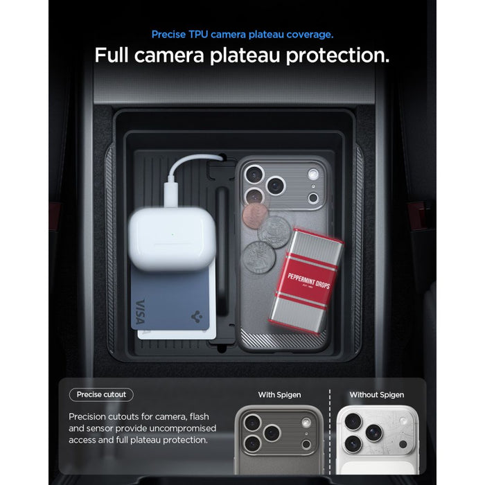 Калъф Spigen Rugged Armor MagSafe за iPhone 18 Pro / 17 Pro - сив
