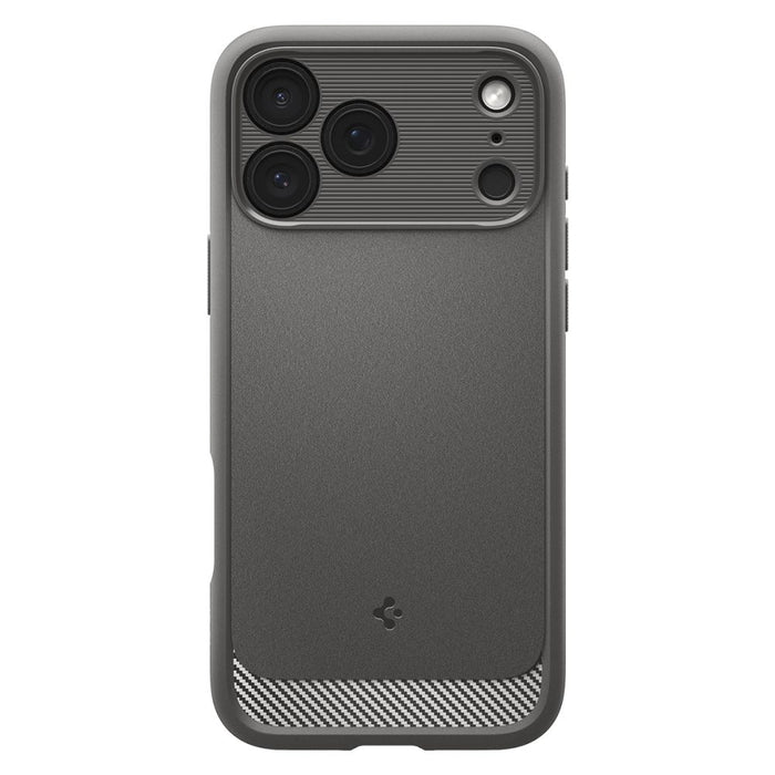 Калъф Spigen Rugged Armor MagSafe за iPhone 18 Pro / 17 Pro - сив