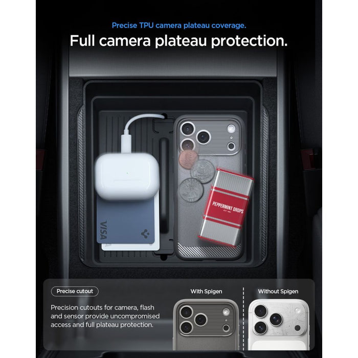 Калъф Spigen Rugged Armor MagSafe за iPhone 18 Pro Max / 17 Pro Max - сив