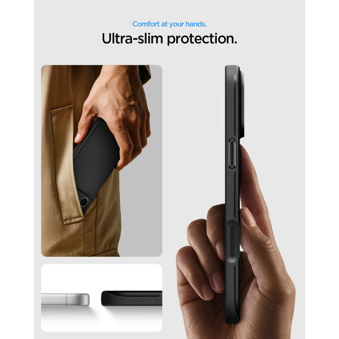 Калъф Spigen Thin Fit MagSafe за iPhone 18 Pro / 17 Pro - зелен