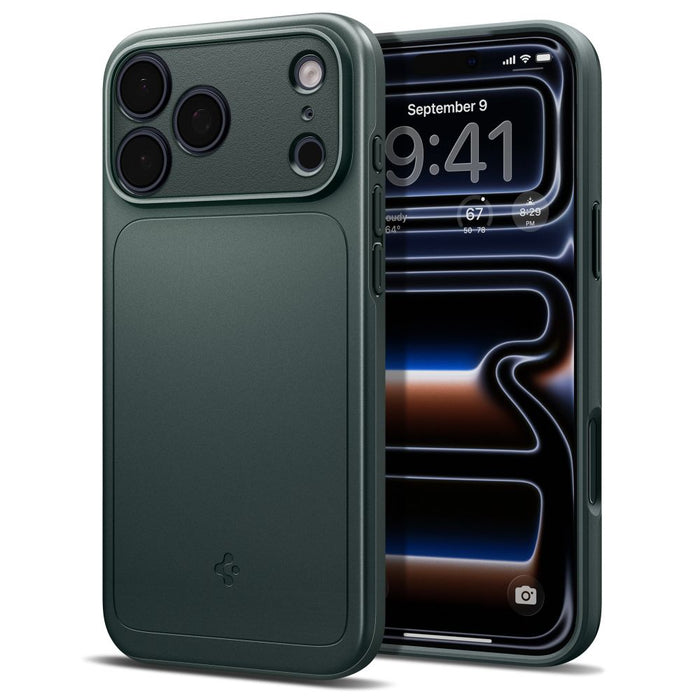 Калъф Spigen Thin Fit MagSafe за iPhone 18 Pro / 17 Pro - зелен