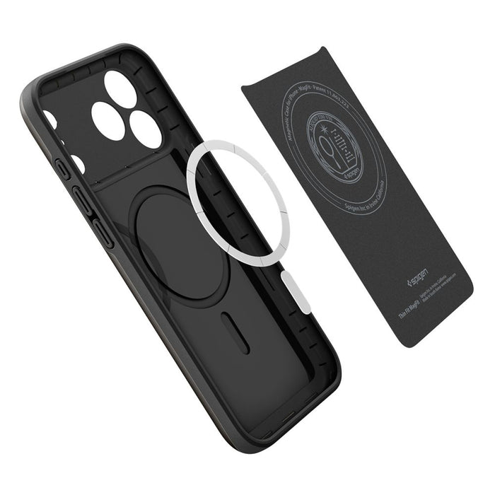 Калъф Spigen Thin Fit MagSafe за iPhone 18 Pro Max / 17 Pro Max - черен