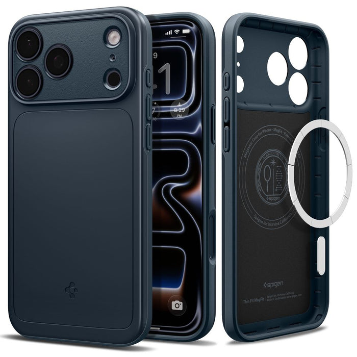 Калъф Spigen Thin Fit MagSafe за iPhone 18 Pro Max / 17 Pro Max - сив