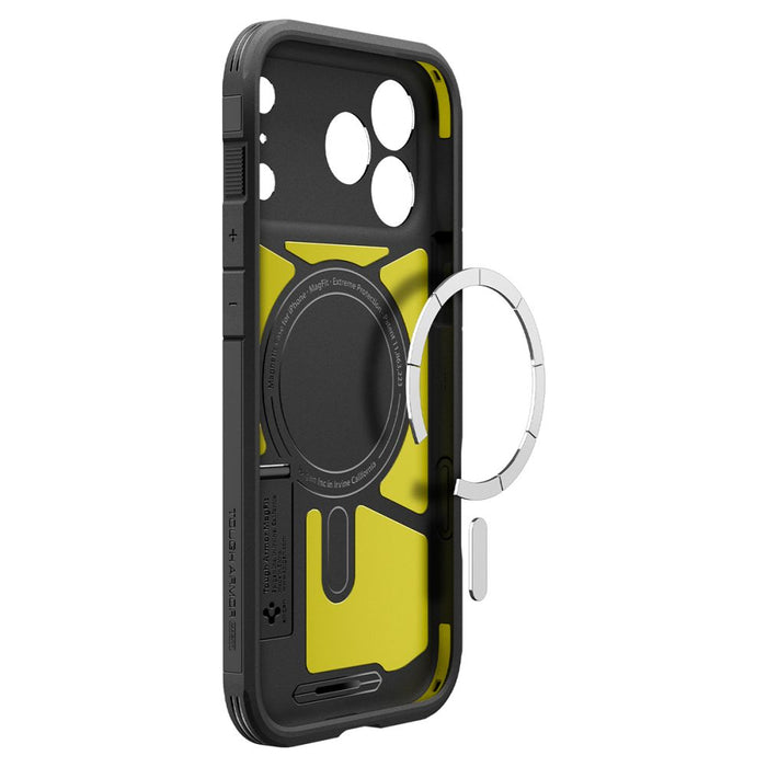 Калъф Spigen Tough Armor MagSafe за iPhone 18 Pro / 17 Pro - черен
