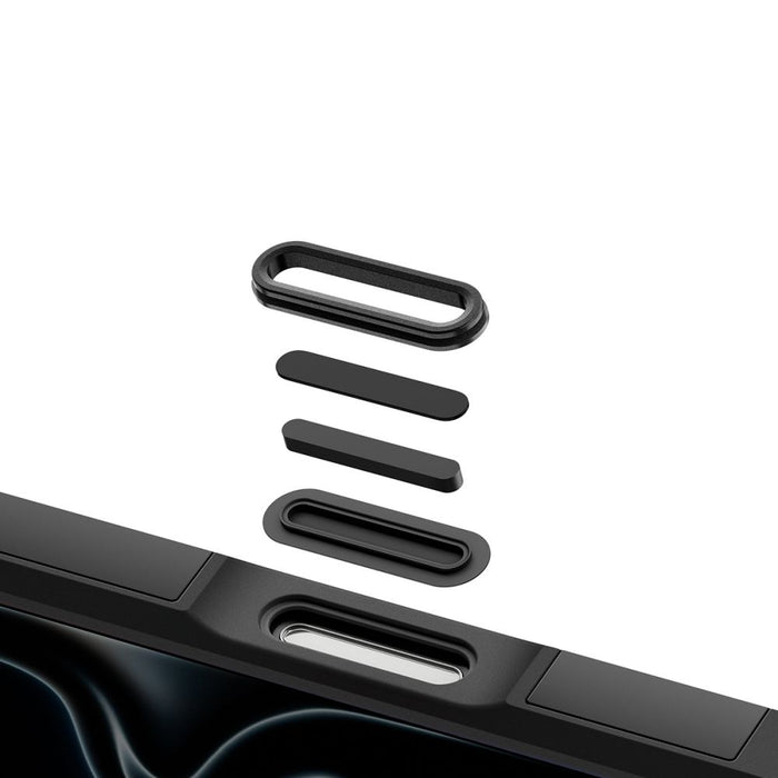 Калъф Spigen Tough Armor MagSafe за iPhone 18 Pro / 17 Pro - черен