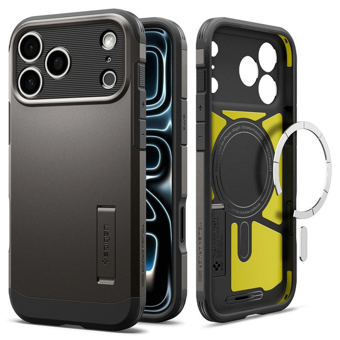 Калъф Spigen Tough Armor за iPhone 18 Pro Max / 17 Pro Max - черен