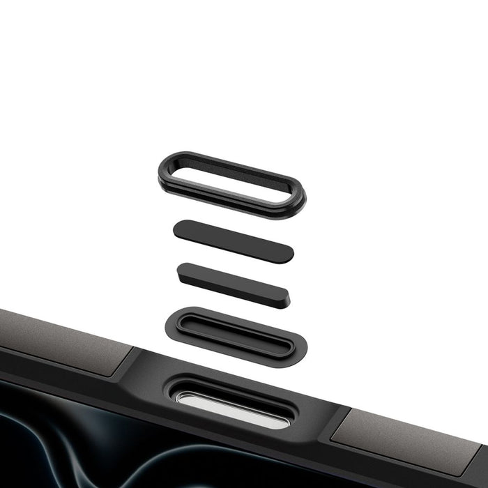 Калъф Spigen Tough Armor за iPhone 18 Pro Max / 17 Pro Max - черен