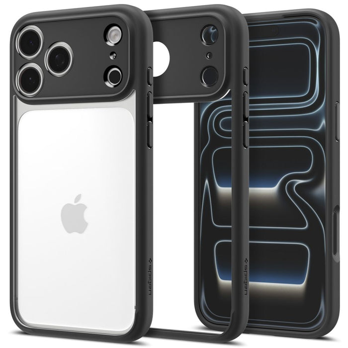 Spigen Ultra Hybrid калъф за iPhone 18 Pro / 17 Pro - матово черен