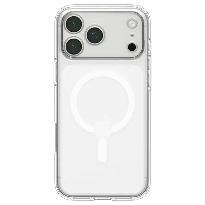 Spigen Ultra Hybrid MagSafe калъф за iPhone 18 Pro / 17 Pro - прозрачен и бял