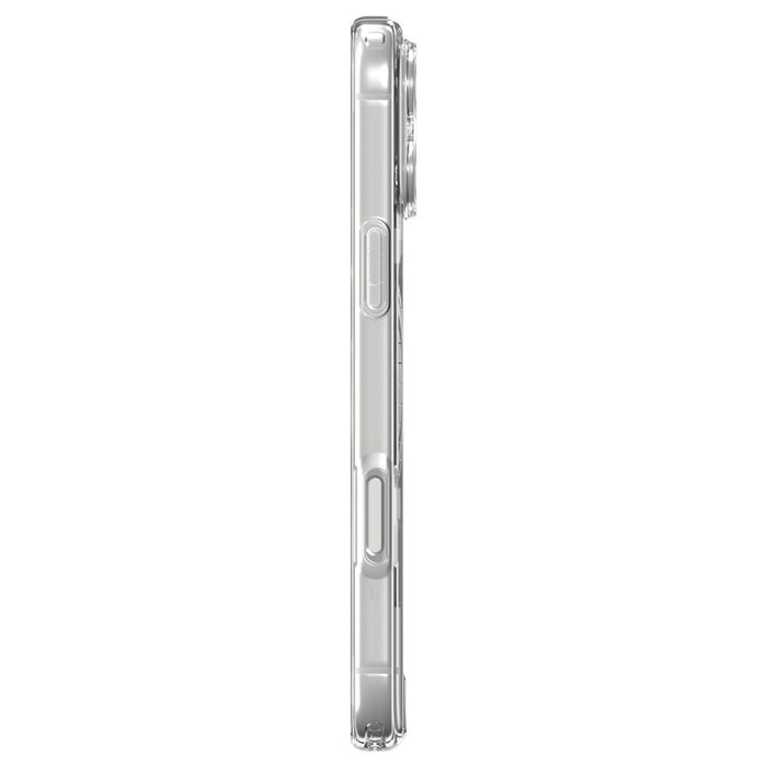 Spigen Ultra Hybrid MagSafe калъф за iPhone 18 Pro / 17 Pro - прозрачен и бял