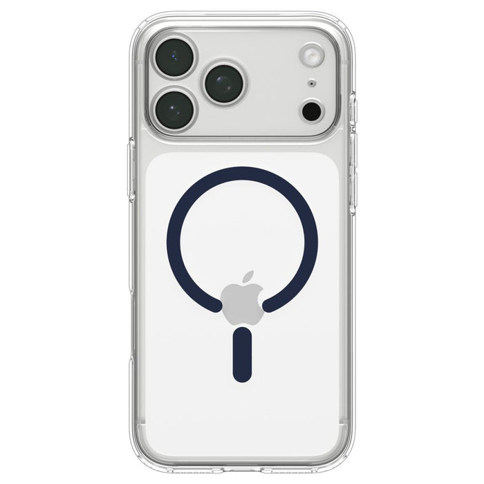 Spigen Ultra Hybrid MagSafe калъф за iPhone 18 Pro Max / 17 Pro Max - прозрачен, тъмносин