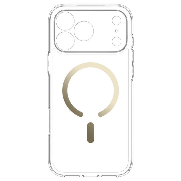Spigen Ultra Hybrid MagSafe калъф за iPhone 18 Pro Max / 17 Pro Max - прозрачен златен
