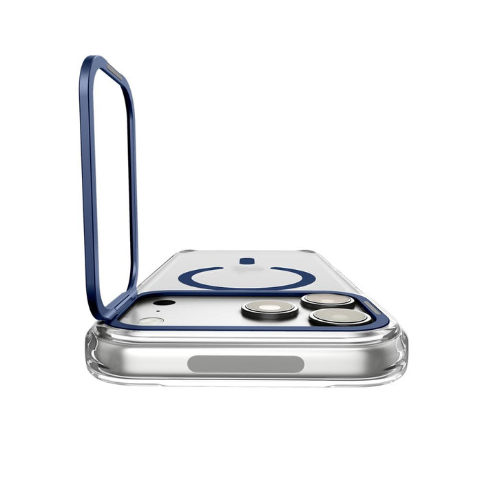 Калъф Spigen Ultra Hybrid Optik S MagSafe за iPhone 18 Pro Max / 17 Pro Max - прозрачен, тъмносин