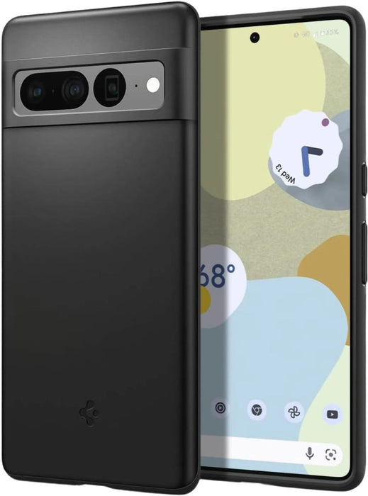 Калъф Spigen - Thin Fit, Pixel 7 Pro, черен