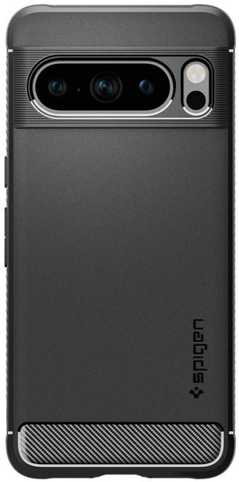 Калъф Spigen - Rugged Armor, Google Pixel 8 Pro, черен