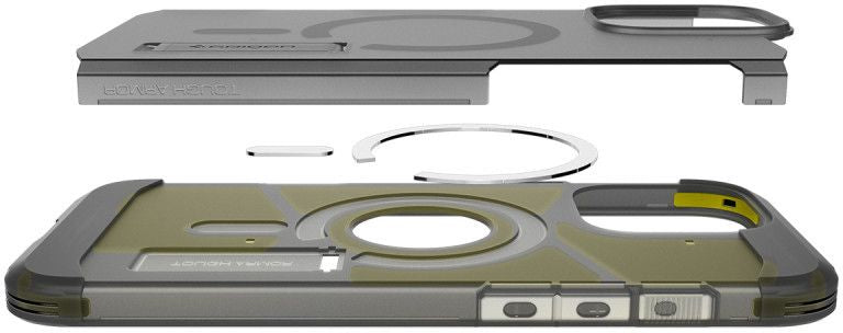 Калъф Spigen - Tough Armor MagSafe, iPhone 16 Pro, черен