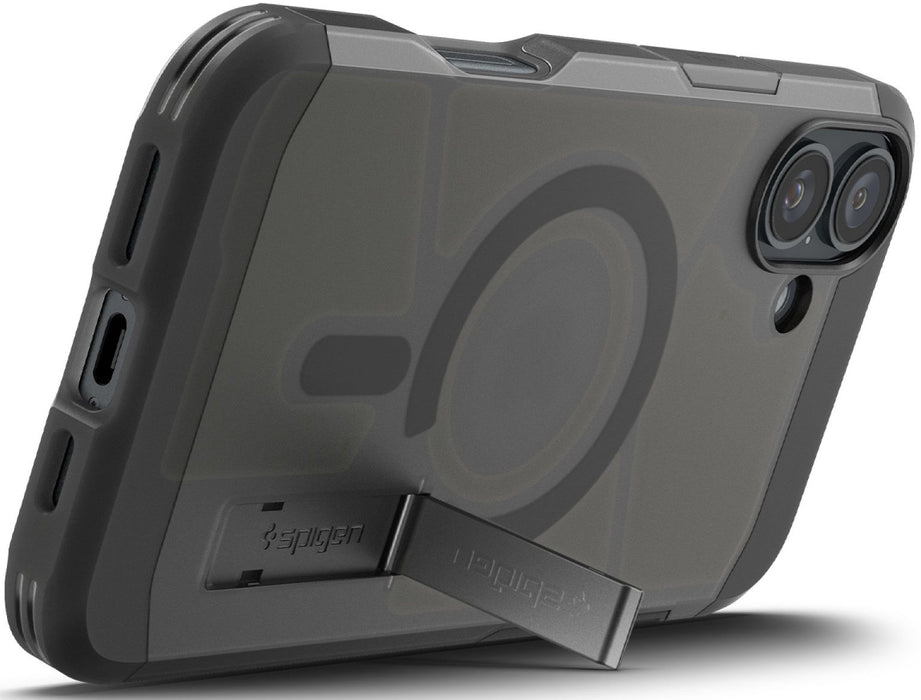 Калъф Spigen - Tough Armor MagSafe, iPhone 16, черен