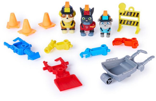 Комплект фигурки Spin Master Paw Patrol Rubble & Crew - Wrecking Crew, 7 броя