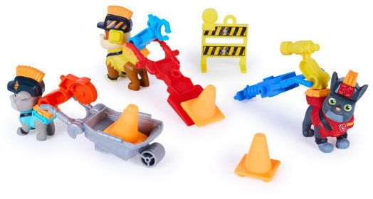 Комплект фигурки Spin Master Paw Patrol Rubble & Crew - Wrecking Crew, 7 броя