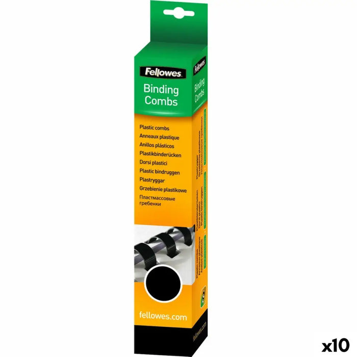 Спирали за връзване Fellowes 5330702 Черен 8 mm A4 PVC