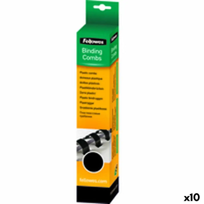 Спирали за връзване Fellowes 5330702 Черен 8 mm A4 PVC