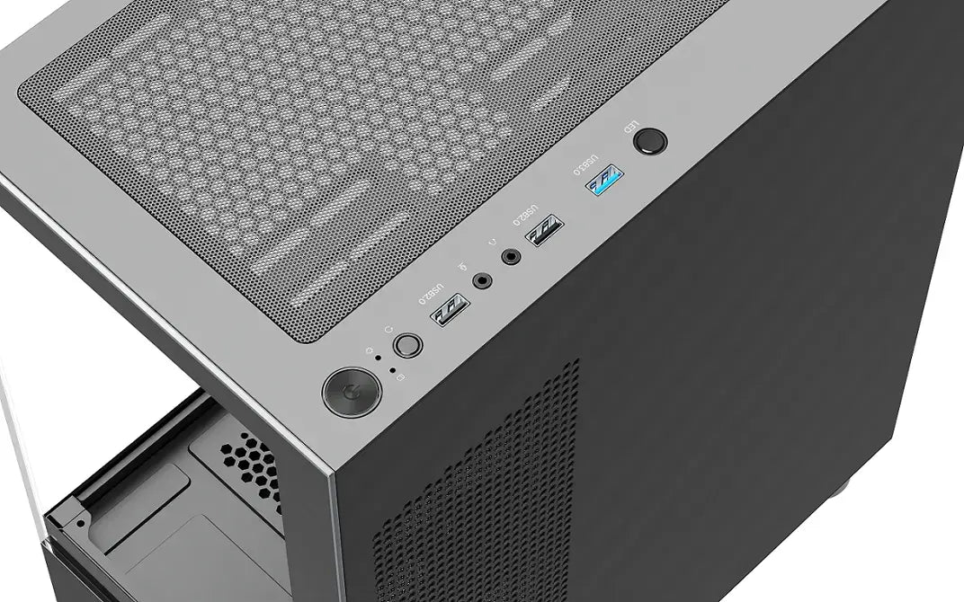 Кутия Spire U20M, Mini / Micro-ATX tower, черна